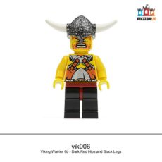 Figurine Vikings Viking Warrior 6b - Dark Red Hips and Black Legs, réf. vik006
