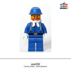 Figurine Western Cavalry Soldier - White Bandana, réf. ww006