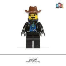 Figurine Western Bandit 1 (Black Bart), réf. ww007