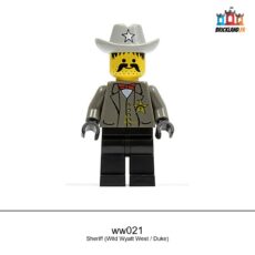 Figurine Western Sheriff (Wild Wyatt West / Duke), réf. ww021