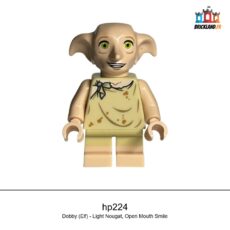 Figurine Harry Potter Dobby (Elf) - Light Nougat, Open Mouth Smile, réf. hp224