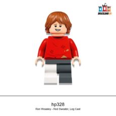 Figurine Harry Potter Ron Weasley - Red Sweater, Leg Cast, réf. hp328