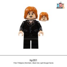 Figurine Harry Potter Peter Pettigrew (Wormtail) - Black Suit, Light Nougat Hands, réf. hp351