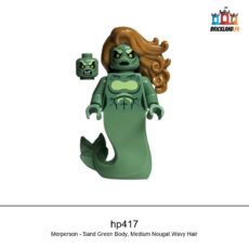 Figurine Harry Potter Merperson - Sand Green Body, Medium Nougat Wavy Hair, réf. hp417