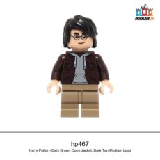 Figurine Harry Potter Harry Potter - Dark Brown Open Jacket, Dark Tan Medium Legs, réf. hp467
