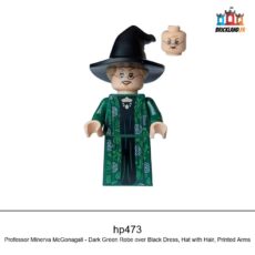 Figurine Harry Potter Professor Minerva McGonagall - Dark Green Robe over Black Dress, réf. hp473