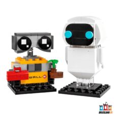 LEGO BrickHeadz EVE & WALL-E, réf. 40619