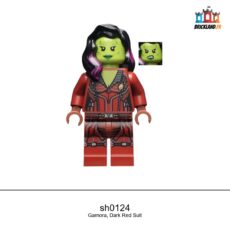 Figurine Super Heroes Gamora, Dark Red Suit, réf. sh0124