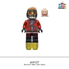 Figurine Super Heroes Star-Lord - Mask, Open Jacket, réf. sh0127