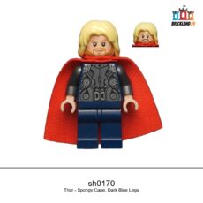 Figurine Super Heroes Thor - Spongy Cape, Dark Blue Legs, réf. sh0170