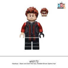 Figurine Super Heroes Hawkeye - Black and Dark Red Suit, réf. sh0172