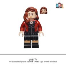 Figurine Super Heroes The Scarlet Witch (Wanda Maximoff) - Printed Legs, Reddish Brown Hair, réf. sh0174