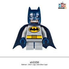 Figurine Super Heroes Batman - Short Legs, Dark Blue Cape, réf. sh0356