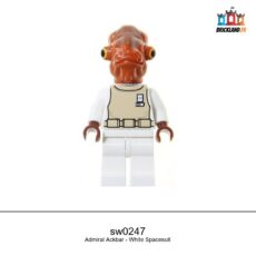Figurine Star Wars Admiral Ackbar - White Spacesuit, réf. sw0247