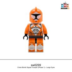 Figurine Star Wars Clone Bomb Squad Trooper (Phase 1) - Large Eyes, réf. sw0299