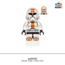 Figurine Star Wars Republic Trooper - Helmet, Smirk, réf. sw0440