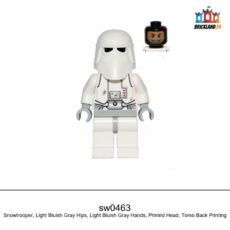 Figurine Star Wars Snowtrooper, Light Bluish Gray Hips, Light Bluish Gray Hands, réf. sw0463
