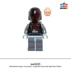 Figurine Star Wars Mandalorian Super Commando - Large Blue Eyes, réf. sw0495