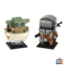 LEGO BrickHeadz The Mandalorian & The Child, réf. 75317
