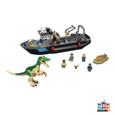LEGO Jurassic World Baryonyx Dinosaur Boat Escape, réf. 76942