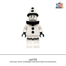 Figurine Collectible Minifigures Sad Clown, Series 10, réf. col155