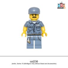Figurine Collectible Minifigures Janitor, Series 15, réf. col236