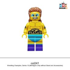 Figurine Collectible Minifigures Wrestling Champion, Series 15, réf. col241