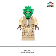Figurine Star Wars Rodian Alliance Fighter, réf. sw0687
