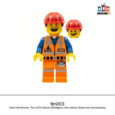 Figurine Collectible Minifigures Hard Hat Emmet, The LEGO Movie, réf. tlm003