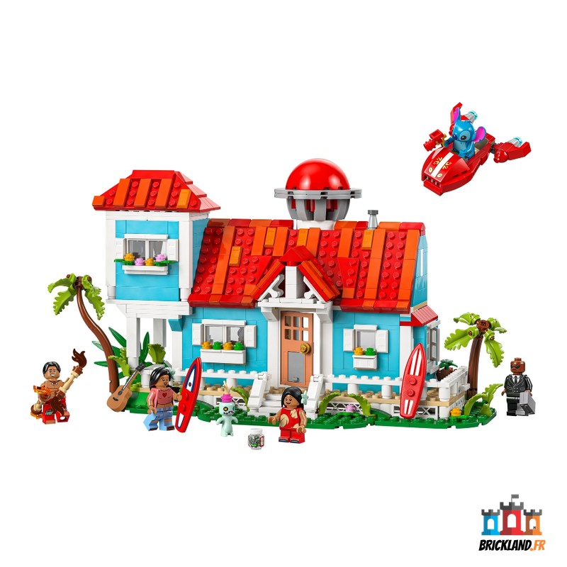 LEGO Disney Lilo and Stitch Beach House, réf. 43268