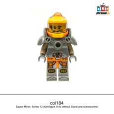 Figurine Collectible Minifigures Space Miner, Series 12, réf. col184