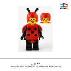 Figurine Collectible Minifigures Ladybug Girl, Series 21, réf. col377
