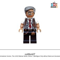 Figurine Collectible Minifigures Commissioner Gordon, The LEGO Batman Movie, Series 1, réf. coltlbm07