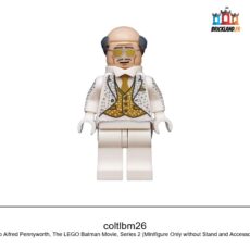 Figurine Collectible Minifigures Disco Alfred Pennyworth, The LEGO Batman Movie, Series 2, réf. coltlbm26