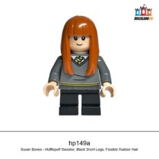 Figurine Harry Potter Susan Bones - Hufflepuff Sweater, Black Short Legs, réf. hp149a