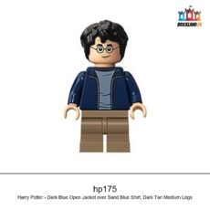 Figurine Harry Potter Harry Potter - Dark Blue Open Jacket over Sand Blue Shirt, réf. hp175