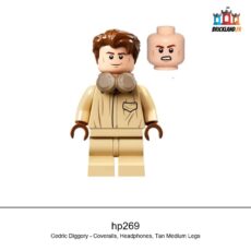 Figurine Harry Potter Cedric Diggory - Coveralls, Headphones, Tan Medium Legs, réf. hp269