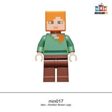 Figurine Minecraft Alex - Reddish Brown Legs, réf. min017