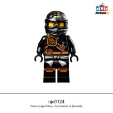 Figurine NINJAGO Cole (Jungle Robe) - Tournament of Elements, réf. njo0124
