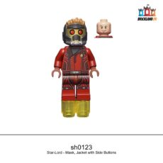 Figurine Super Heroes Star-Lord - Mask, Jacket with Side Buttons, réf. sh0123