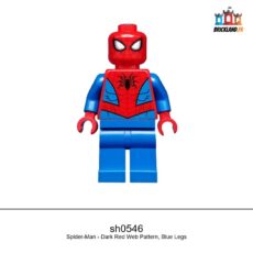 Figurine Super Heroes Spider-Man - Dark Red Web Pattern, Blue Legs, réf. sh0546