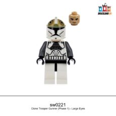 Figurine Star Wars Clone Trooper Gunner (Phase 1) - Large Eyes, réf. sw0221