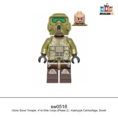 Figurine Star Wars Clone Scout Trooper, 41st Elite Corps (Phase 2), réf. sw0518