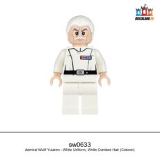 Figurine Star Wars Admiral Wullf Yularen - White Uniform, (Colonel), réf. sw0633