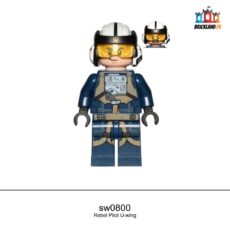 Figurine Star Wars Rebel Pilot U-wing, réf. sw0800