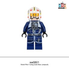 Figurine Star Wars Rebel Pilot Y-wing (Dark Blue Jumpsuit), réf. sw0801
