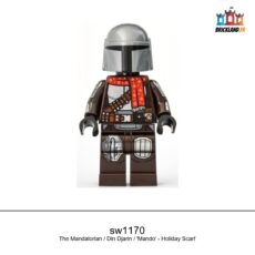 Figurine Star Wars The Mandalorian / Din Djarin / 'Mando' - Holiday Scarf, réf. sw1170