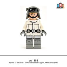 Figurine Star Wars Imperial AT-ST Driver - Helmet with Molded Goggles, White Jacket (Hoth), réf. sw1183