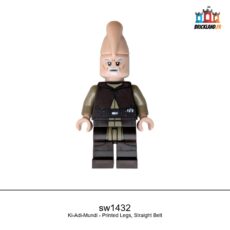 Figurine Star Wars Ki-Adi-Mundi - Printed Legs, Straight Belt, réf. sw1432